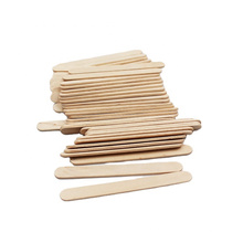 Hot-selling Wooden Disposable Ice Cream Stick Biodegradable Sticks For Popsicle, Crafts